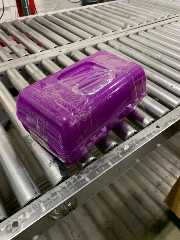 Photo 1 of Caboodles On-The- Go Girl, Purple Jelly Sparkle, 1 Count (Pack of 1)