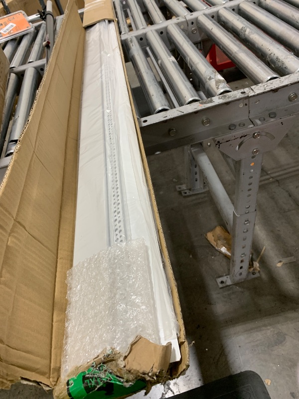 Photo 1 of Besseto Plaster in LED Channel,4 x 2m White Drywall LED Strip Light Channel,Trimless Recessed Baseboard LED Aluminum Profile for 1/2 inch Thick Drywall Plaster Gypsum