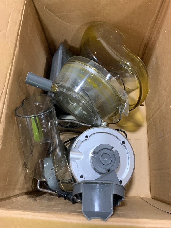Photo 1 of GDOR 1200W Juicer, 3.2" Wide Chute, Titanium-Enhanced Blade, Heavy-Duty Copper Motor, Dual Speed Centrifugal Juice Extractor, BPA-Free, Silver