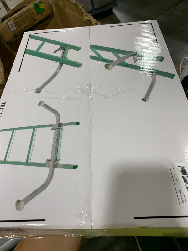 Photo 1 of Ladder Stabilizer,Heavy Duty Aluminum Extended Ladder Accessory for Roof Gutter Cleaning Tools,Ladder Stand-Off Wing Span/Wall Ladder Hooks with Non-Slip Rubber Bottom pad.(Patent)