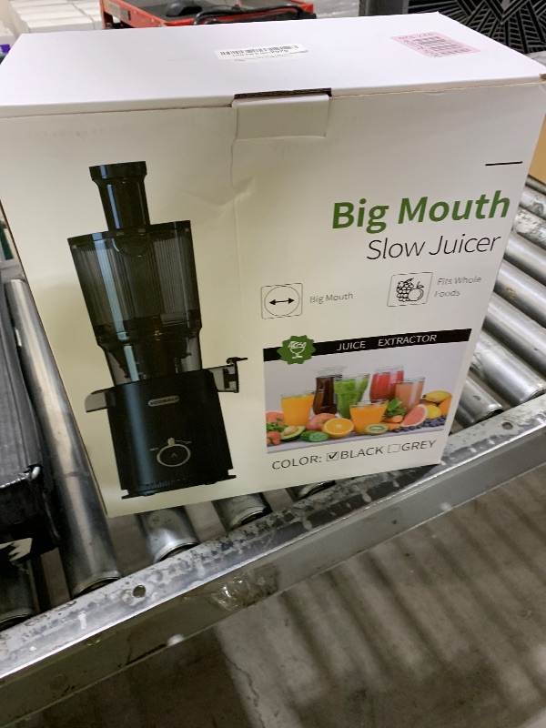 Photo 1 of Juicer Machines, ECOSELF 4.35" Large Feed Chute for Family Needs, Professional Cold Press Juicer For Whole Fruits & Vegetables, Self Feeding Effortless for Batch Juicing, Easy to Clean