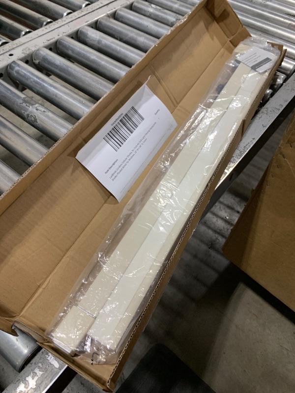 Photo 1 of LazBlinds Cordless Cellular Shades, No Tools No Drill Light Filtering Honeycomb Shades Pleated Blinds for Windows, 28'' W x 48'' H, Cream