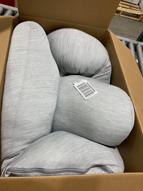Photo 1 of PILLANI Pregnancy Pillows for Sleeping - V C U Shaped Full Body Pillow with Removable Cover, 57inch Cooling Maternity Pillow for Pregnant Women, Support for Back Belly Legs Hip - Pregnancy Must Haves