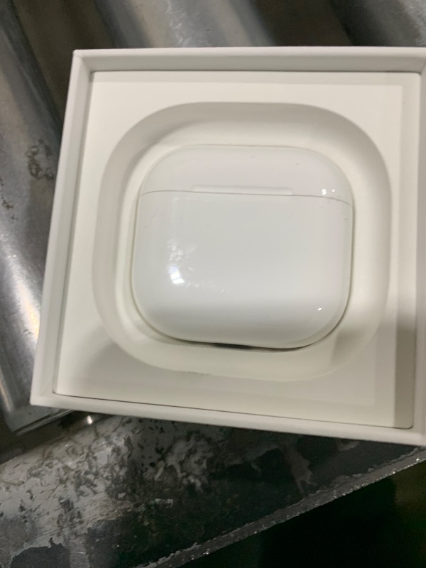 Photo 1 of Apple AirPods 4 Wireless Earbuds, Bluetooth Headphones, with Active Noise Cancellation, Adaptive Audio, Transparency Mode, Personalized Spatial Audio, USB-C Charging Case, Wireless Charging, H2 Chip