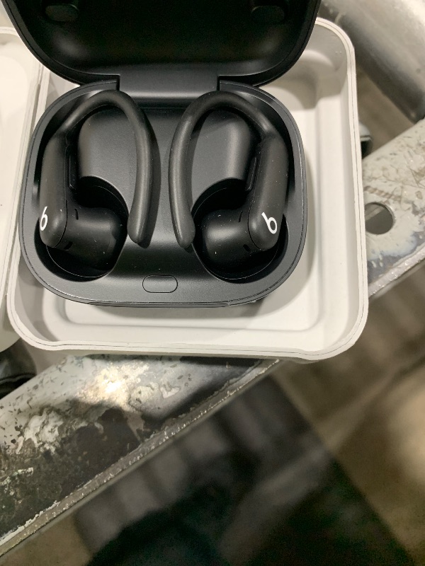 Photo 1 of Beats Powerbeats Pro 2 Wireless Bluetooth Earbuds - Noise Cancelling, Heart Rate Monitor, IPX4, Up to 45H Battery & Charging Case, Works with Apple & Android - Jet Black