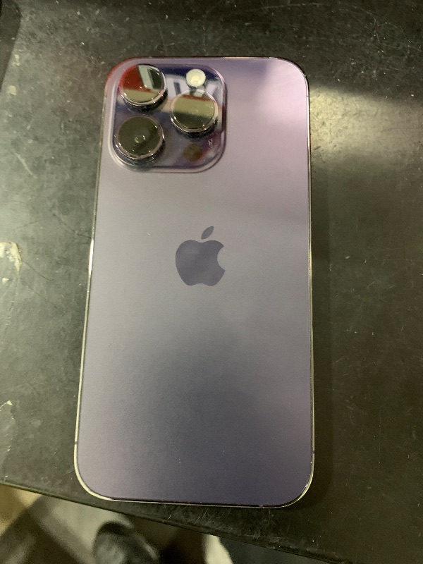 Photo 1 of Apple iPhone 14 Pro, 128GB, Deep Purple - Unlocked (Renewed Premium)
