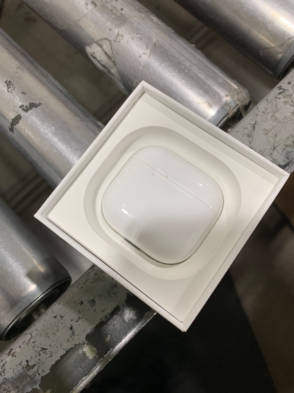 Photo 1 of Apple AirPods 4 Wireless Earbuds, Bluetooth Headphones, with Active Noise Cancellation, Adaptive Audio, Transparency Mode, Personalized Spatial Audio, USB-C Charging Case, Wireless Charging, H2 Chip