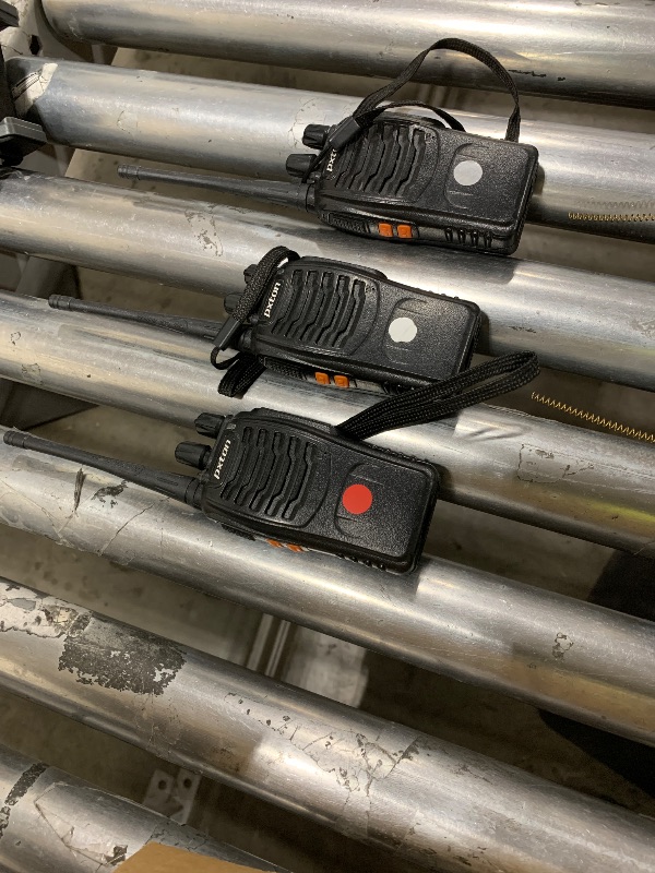 Photo 1 of pxton Walkie Talkies for Adults Two Way Radios Long Range with Headphones,16 Channel Handheld 2 Way Radio Rechargeable with Flashlight Li-ion Battery and Charger?10 Pack?