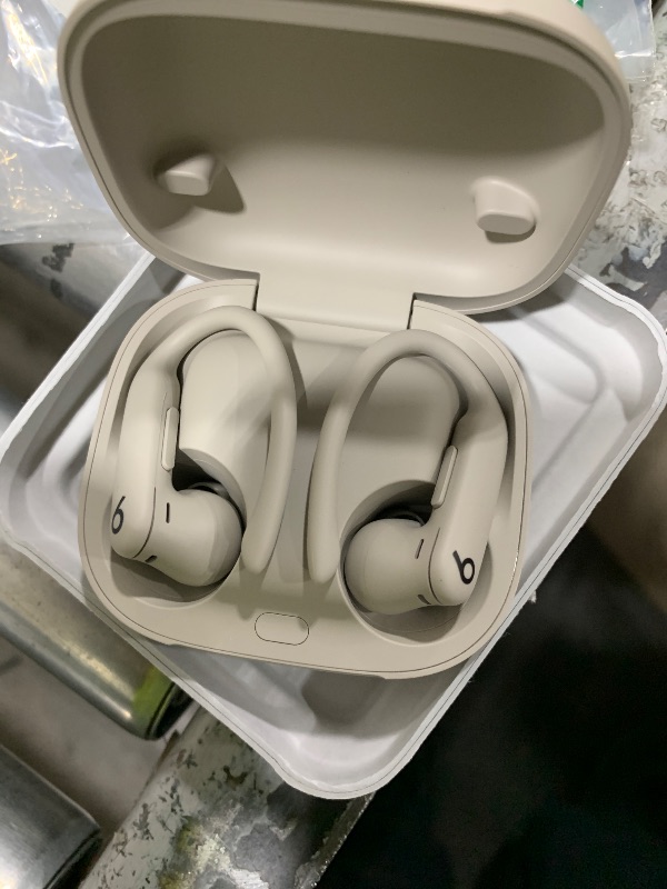 Photo 1 of Beats Powerbeats Pro 2 Wireless Bluetooth Earbuds - Noise Cancelling, Heart Rate Monitor, IPX4, Up to 45H Battery & Charging Case, Works with Apple & Android - Quick Sand