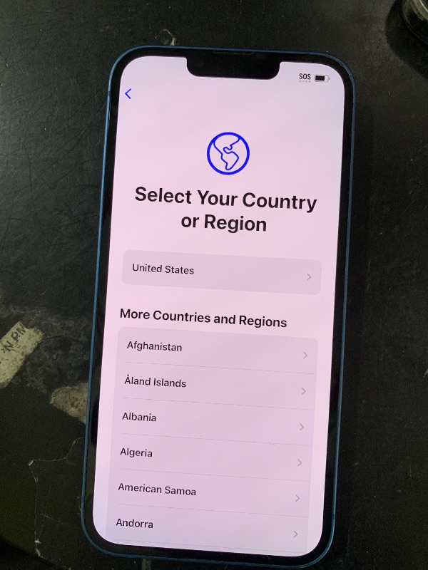 Photo 1 of Apple iPhone 13, 256GB, Blue - Unlocked (Renewed)