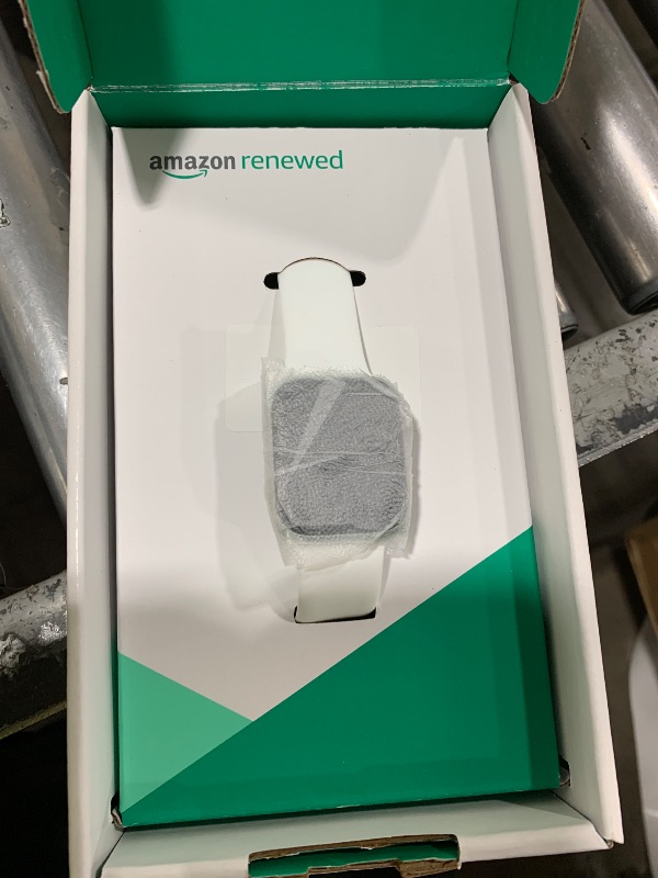 Photo 1 of Apple Watch Series 8 (GPS + Cellular, 45MM) - Silver Aluminum Case with M/L White Sport Band (Renewed Premium)