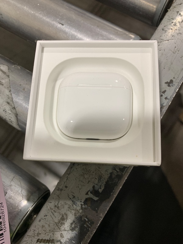 Photo 1 of Apple AirPods 4 Wireless Earbuds, Bluetooth Headphones, with Active Noise Cancellation, Adaptive Audio, Transparency Mode, Personalized Spatial Audio, USB-C Charging Case, Wireless Charging, H2 Chip
