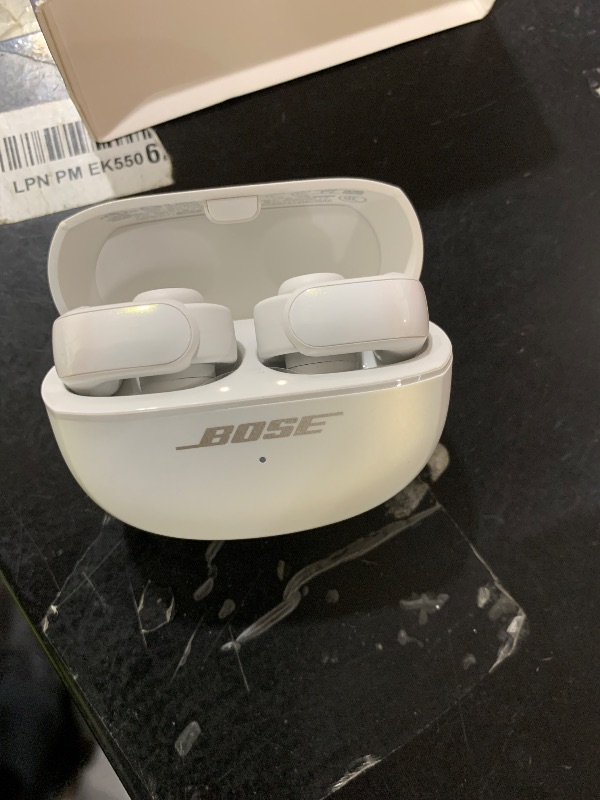Photo 1 of Bose Ultra Open Bluetooth Earbuds, True Wireless Earbuds with OpenAudio for Awareness, Clip On Design for Comfort, Immersive Audio, Up to 48 Hrs of Playtime, Diamond - 60th Anniversary Edition