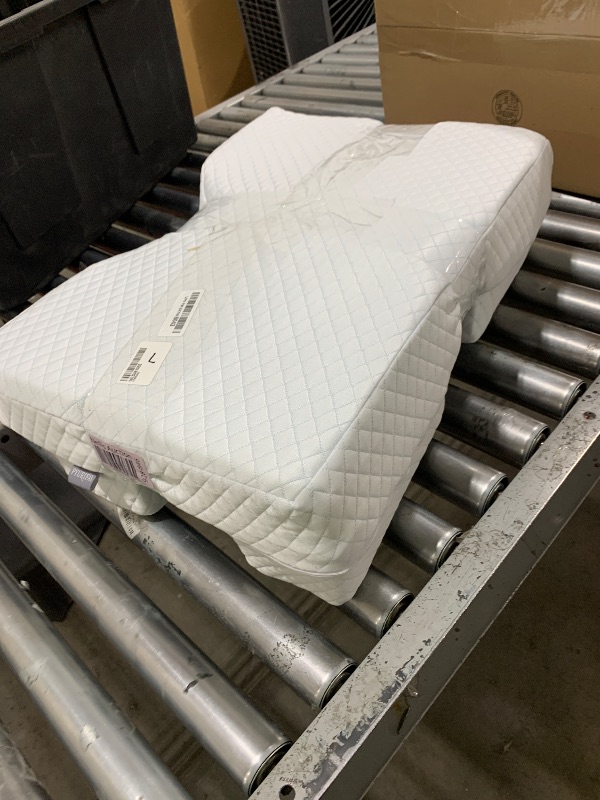 Photo 1 of PYURIFAI Side Sleeper Pillow with Arm Hole, Memory Foam Pillow Provides Support & Reduces Arm Pressure, Adjustable Cuddle Pillow for All Positions, Cooling arm Hole Pillows, Cuff Pain Relief