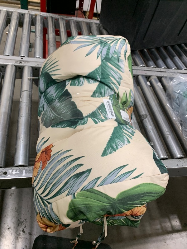 Photo 1 of Indoor/Outdoor High Back Patio Seat Cushions,Waterproof Garden Cushion Set for Rocking Chair, Lounge Cushion Anti-Slip Thickened High Back Patio Seat Pads (Hawaiian Style)