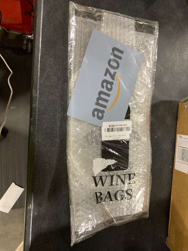 Photo 1 of Wine Bags for Travel, 3 Set Reusable Wine Bottle Travel Protector Bags, Double Layer Leak Proof Wine Travel Bags for Wine Bottles Airplane Car Cruise Safety Impact Resist, Wine Sleeves for Suitcase