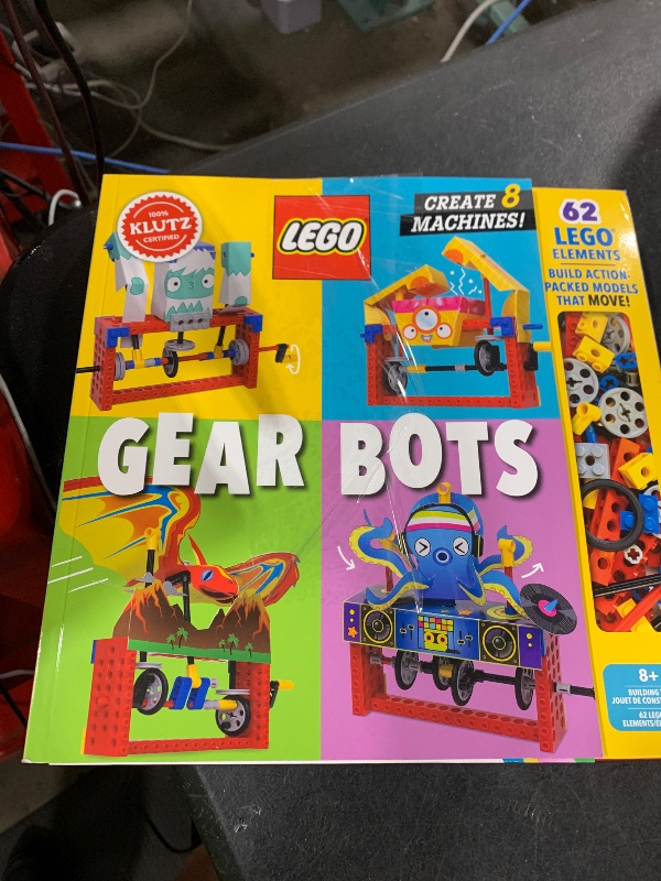 Photo 1 of Klutz Lego Gear Bots Science/STEM Activity Kit for 8-12 years