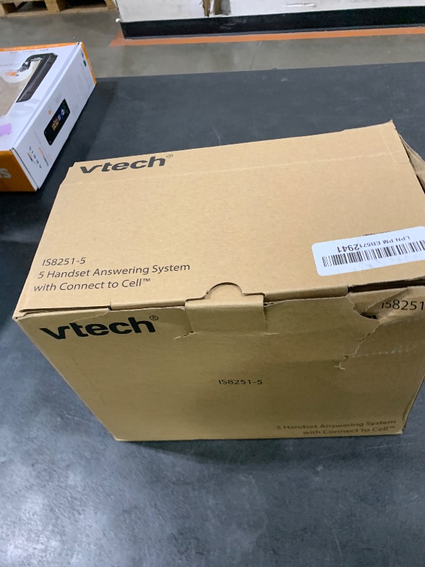 Photo 1 of VTech IS8251-5 Business Grade 5-Handset Cordless Phone for Home Office, 5" Color Display, Programmable Short Cut Keys, Smart Call Blocking, Answering System,Bluetooth Connect to Cell