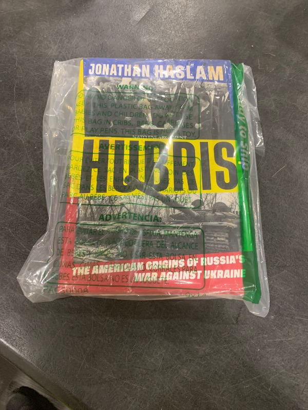 Photo 1 of jonathan haslam hubris - hard cover 