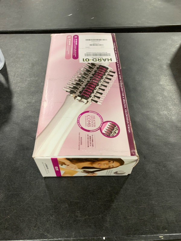 Photo 1 of Shark HT212 SmoothStyle Heated Comb + Blow Dryer Brush with Heat Resistant Storage Bag, Dual Mode, for All Hair Types, Silk