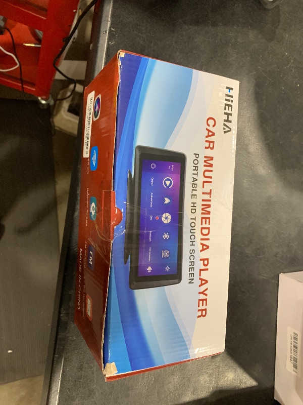 Photo 1 of Apenet Wireless CarPlay Screen with 2K Dash Cam, 8.1" Portable Touchscreen Car Stereo with CarPlay & Android Auto, 1080P Backup Camera, Voice Control, Bluetooth, Mirror Link, GPS Navigation
