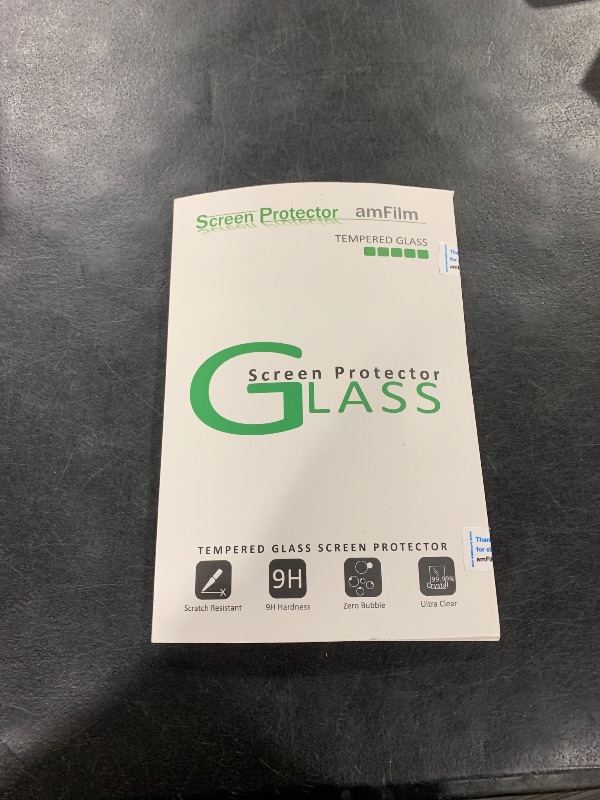 Photo 1 of amFilm 2 Pack Upgrade Version Screen Protector for Lenovo Legion Go S Handheld 2025, Tempered Glass, 8.0inch Full Coverage, Transparent Ultra HD, Anti-Scratch, Anti-Fingerprint