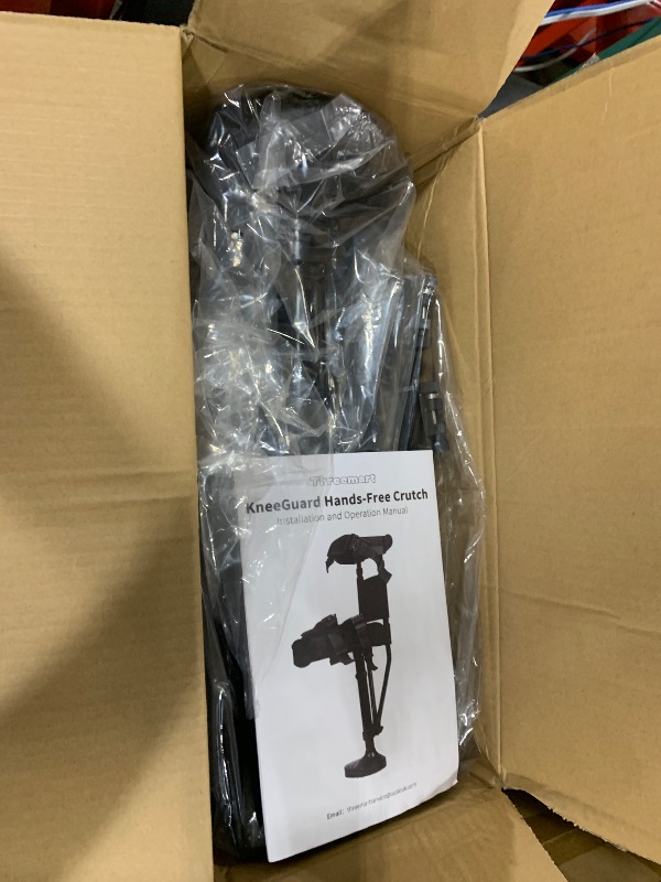 Photo 1 of Hands Free Crutch, Stable and Comfortable Peg Leg Crutch, Knee Crutches for Adults for Foot Surgery, Substitutes for Crutches and Knee Scooters, Not for Older Adults or Balance-Impaired