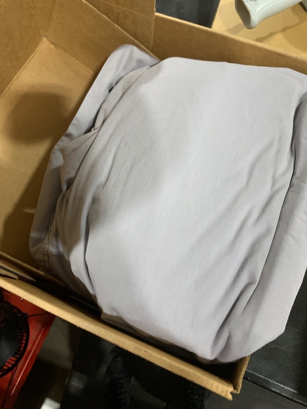 Photo 1 of TEMPUR Classic Cotton Sheet Set Cool Gray - Queen