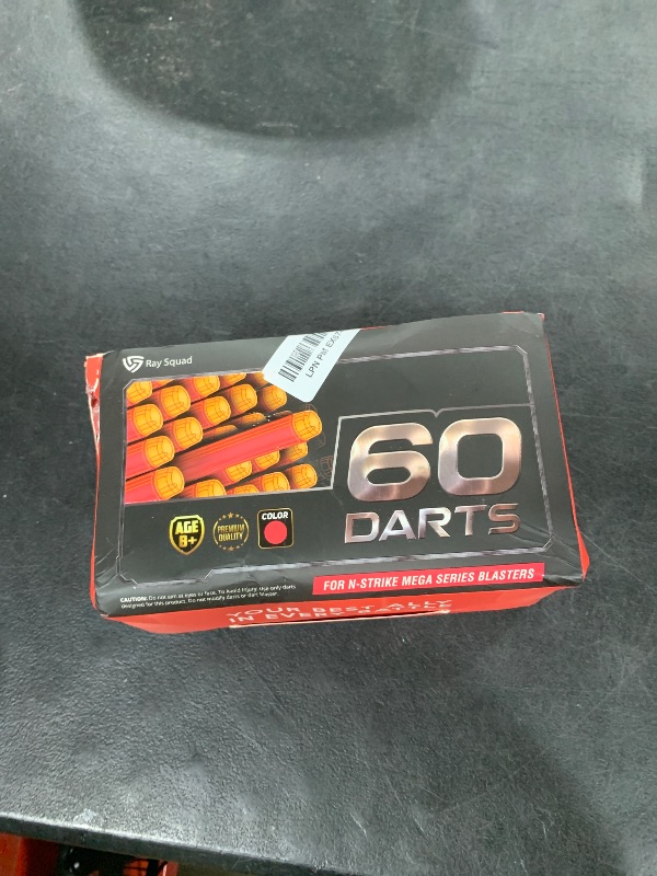 Photo 1 of (60 Count) Ray Squad Nerf Mega Darts Pack - Universal Pack, Mega Dart Refill, Gun Darts, N-Strike Guns Compatible