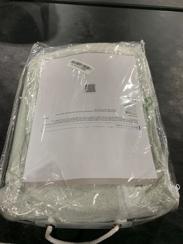 Photo 1 of Ultra Soft Twin XL Size Mattress Topper - Viscose Made from Bamboo Pillow Top Mattress Pad for Back Pain Relief - Naturally Cooling for Hot Sleepers, Green