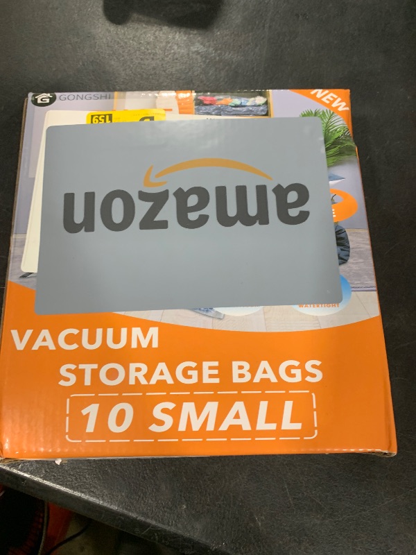 Photo 1 of 10 Small Vacuum Storage Bags, Space Saver Sealer Compression Bags for Blankets, Comforters, Pillows, Clothes Storage