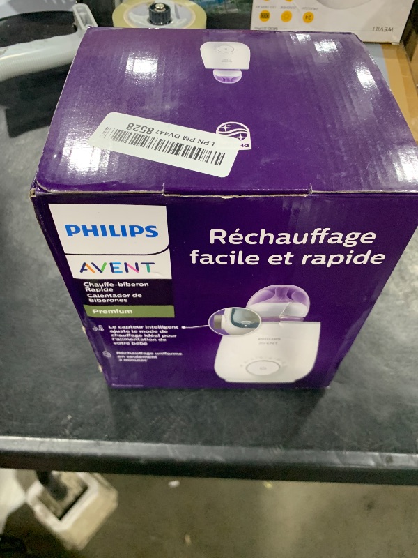 Photo 1 of Philips Avent Premium Fast Bottle Warmer, with Smart Temperature Control, Water Bath Technology, Automatic Shut-Off, Model SCF358