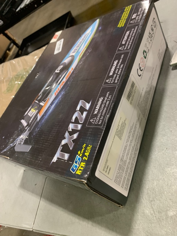Photo 1 of BEZGAR RC Boat, 18 Inch Big Brushless Remote Control for Kids and Adults, 65 KPH Large Fast Speed with 1800 mAh Battery, Ideal Waterproof Toy for Lakes TX127