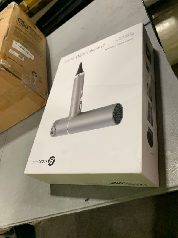 Photo 1 of slopehill Hair Dryer with Unique Brushless Motor | Intelligent Fault Diagnosis | Innovative Microfilter | Oxy Active Technology | Led Display (White)