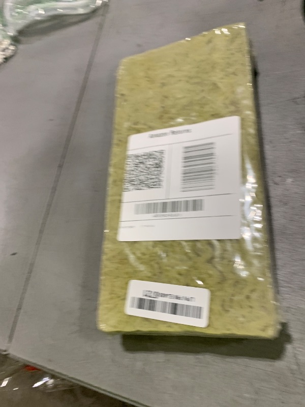 Photo 1 of Halatool 1 Inch Rockwool Cubes Garden RockWool Stonewool Grow Cubes Starter Plugs for Hydroponics Soilless Cultivation Seedlings Cuttings Clone Plants Germination Start (2 Sheets, 100 Plugs in Total)