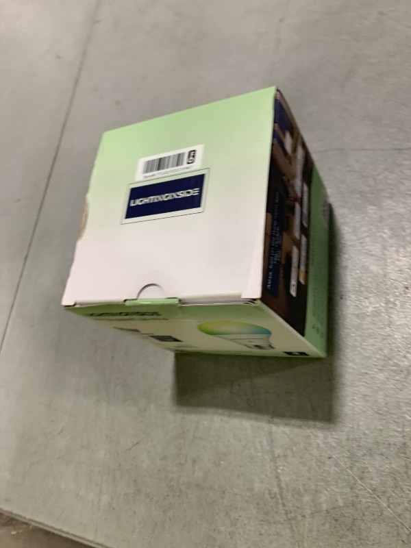 Photo 1 of Lightinginside Matter Smart Light Bulbs Compatible with Alexa/Siri/Apple Home/Google Home/SmartThings, WiFi A19 E26 RGBCW Color Changing Light Bulb 800LM 9W 60W Equivalent, 2.4G WiFi, ETL Listed, 4PCS