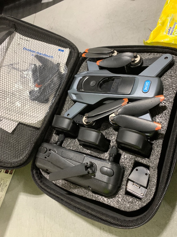 Photo 1 of GPS Drones with 4K Camera for Adults Under 249g, P17 Drone with Brushless Motor 5G Transmission, 3 Batteries, Follow Me, Smart Return Home, Foldable FPV Drone for Long Distance (Black)