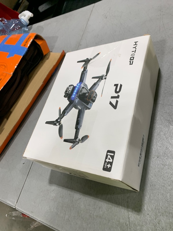 Photo 1 of GPS Drones with 4K Camera for Adults Under 249g, P17 Drone with Brushless Motor 5G Transmission, 3 Batteries, Follow Me, Smart Return Home, Foldable FPV Drone for Long Distance (Black)