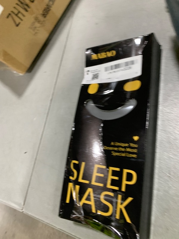 Photo 1 of MABAO 2 Packs Sleep Mask for Side Sleeper, Eye Mask for Sleeping Women Men, 3D Contoured Cup No Eye Pressure 100% Light Blocking Sleeping Mask with Adjustable Strap Night Blindfold Flight, Nap, Black