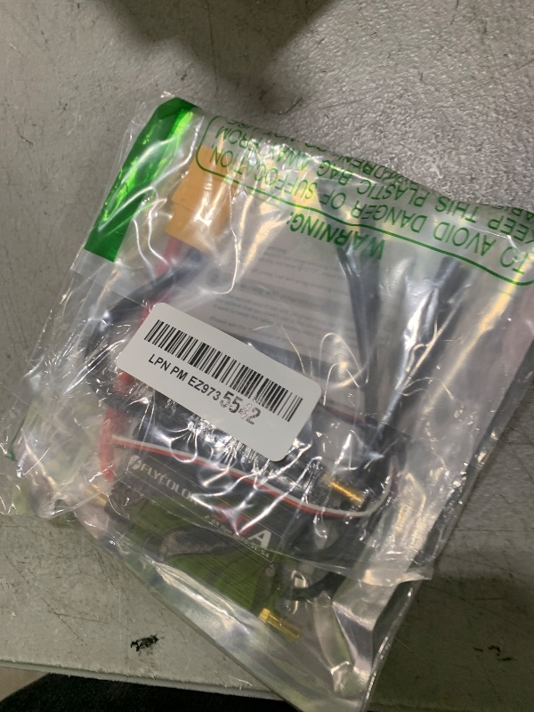 Photo 1 of FLYCOLOR 90A Waterproof Brushless ESC Electronic Speed Controller with 5.5V/5A BEC and XT90 4.0mm Banana Head Connector for Model Ship RC Boat