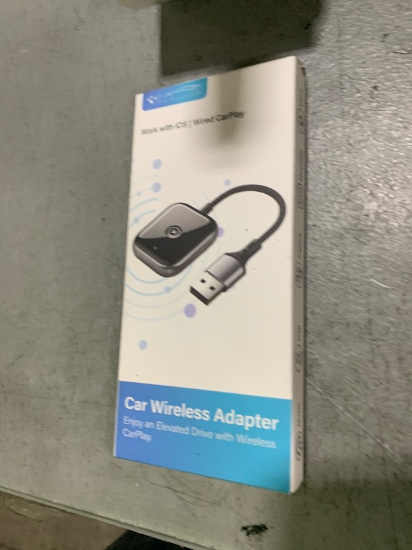 Photo 1 of Wireless CarPlay Adapter for Apple CarPlay, Easy to Upgrade Wired CarPlay to Wireless, Instant Connectivity, Super Mini Car Play Dongle for iPhone Fit for Cars with Built-in CarPlay
