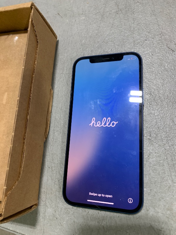 Photo 1 of Apple iPhone 12, 128GB, Blue - Fully Unlocked (Renewed)