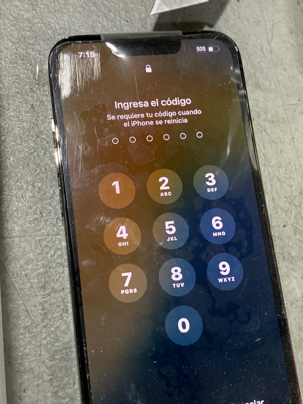 Photo 1 of Passcode Locked - Apple iPhone 13 Pro, 256GB, Graphite - (Renewed)