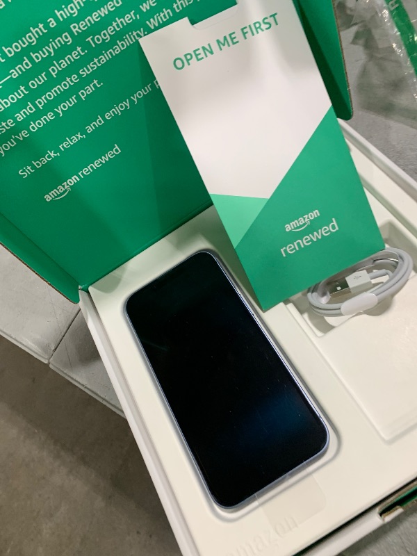 Photo 1 of Apple iPhone 14, 128GB, Blue - Unlocked (Renewed Premium)
