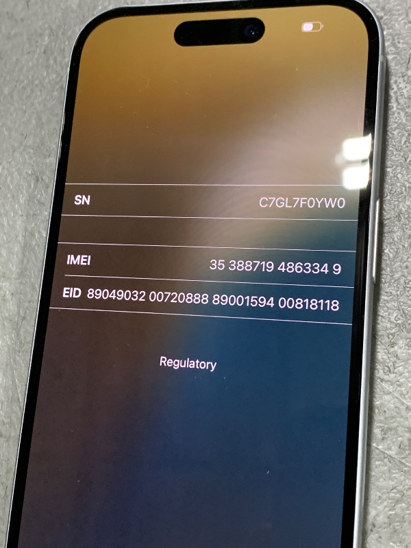 Photo 1 of Apple iPhone 15, 128GB, Blue - Unlocked (Renewed)