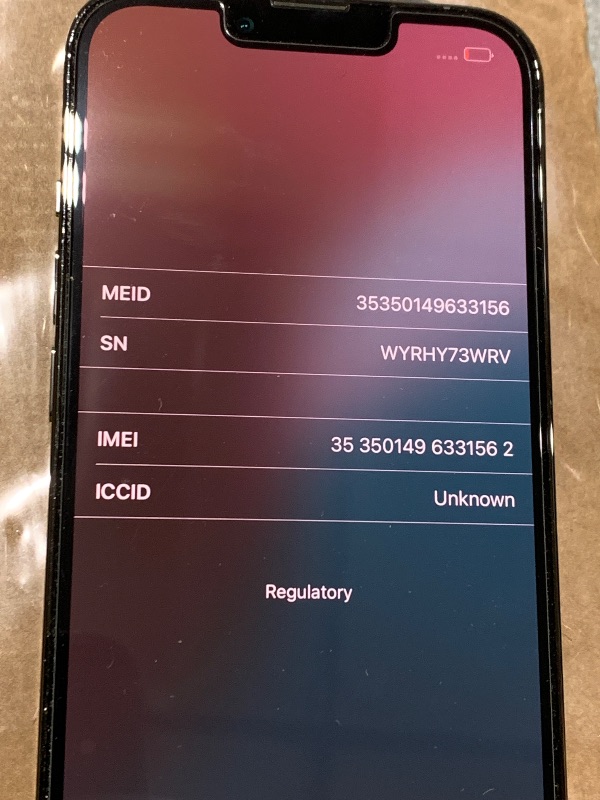 Photo 1 of Apple iPhone 13 Pro, 128GB, Graphite - Unlocked (Renewed)