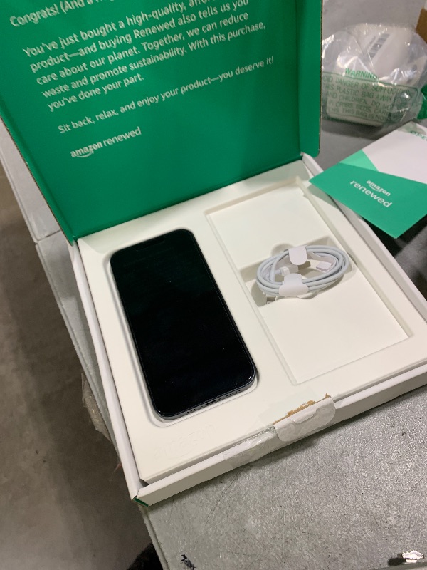 Photo 1 of Apple iPhone 13, 128GB, Midnight - Unlocked (Renewed Premium)