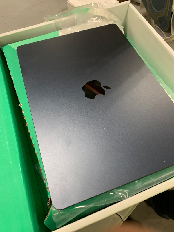 Photo 1 of Apple 2022 MacBook Air with Apple M2 Chip, 13-inch, 8GB RAM, 512GB SSD Storage, Midnight (Renewed Premium)