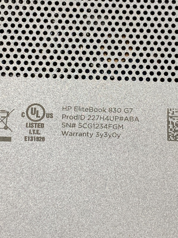 Photo 1 of HP EliteBook 830 G7 Touchscreen Laptop, Intel Core i7-10610U up to 4.90 GHz, 13.3" FHD(1920x1080), 32 GB RAM, 512GB SSD, Backlit Keyboard, Windows 10 Pro (Renewed)