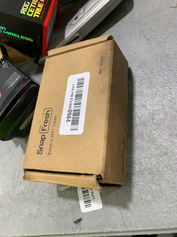Photo 1 of SnapFresh 20V 2.0Ah Li-ion Battery, (Not Compatible with Other Brands), Lithium-Ion Battery Support Fast Charging(BBT-DC20A)